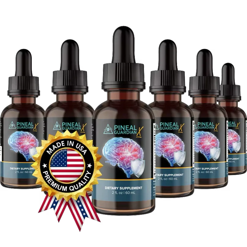 Pineal Guardian X Cognitive Relief Supplement — 6 Bottle / 180 Day Pack